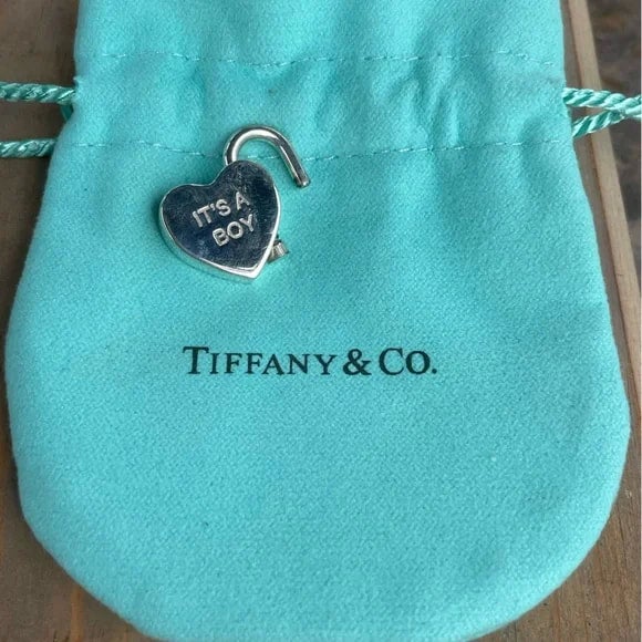 tiffany it s a boy charm GEC Collectibles
